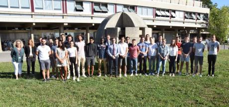 Ingénieurs spécialité énergie - photo de groupe