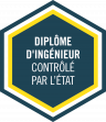 Logo diplôme d&#039;ingénieur contrôlé par l&#039;Etat